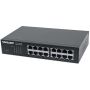 Intellinet 16-poorts Gigabit Ethernet netwerk switch, RJ45 10/100/1000 Mbps, IEEE 802.3az energiezuinig ethernet, desktop en 19" rackmontage, 3 jaar garantie (561068) thumbnail