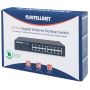 Intellinet 16-poorts Gigabit Ethernet netwerk switch, RJ45 10/100/1000 Mbps, IEEE 802.3az energiezuinig ethernet, desktop en 19" rackmontage, 3 jaar garantie (561068) thumbnail