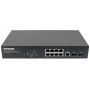 Intellinet 561167 netwerk-switch Managed Gigabit Ethernet (10/100/1000) Power over Ethernet (PoE) Zwart (561167) thumbnail