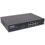 Intellinet 561167 netwerk-switch Managed Gigabit Ethernet (10/100/1000) Power over Ethernet (PoE) Zwart (561167) thumbnail