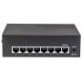 Intellinet 8-poorts Gigabit Ethernet PoE+ netwerk switch, IEEE 802.3at/af conform, 60 W PoE-budget, desktopuitvoering, 3 jaar garantie (561204) thumbnail