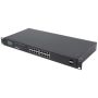 Intellinet 561259 netwerk-switch Unmanaged Gigabit Ethernet (10/100/1000) Power over Ethernet (PoE) Zwart (561259) thumbnail