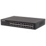 Intellinet 24-poorts Gigabit Ethernet netwerk switch, 24x RJ45 10/100/1000 Mbps, IEEE 802.3az Energy Efficient Ethernet, unmanaged, desktop of 19" rackmontage, metalen behuizing, 3 jaar garantie (561273) thumbnail