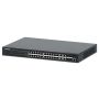 Intellinet 24-poorts Gigabit Ethernet PoE+ web-managed netwerk switch, 20x RJ45 + 4x combo RJ45/SFP, IEEE 802.3at/af conform, PoE-budget 370 W, VLANen QoS-ondersteuning, 19" rackmontage, 3 jaar garantie (561426) thumbnail