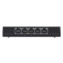 Intellinet 5-poorts Gigabit Ethernet netwerk switch, desktopuitvoering, kunststof behuizing, IEEE 802.3az energiezuinig ethernet, 3 jaar garantie (561747) thumbnail