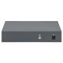 Intellinet 5-poorts Gigabit netwerk switch met PoE passthrough, 1x 95 W PD-ingang (802.3bt), 4x PSE PoE-uitgang, IEEE 802.3at/af conform, desktopof wandmontage, 3 jaar garantie (561808) thumbnail