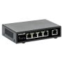 Intellinet 5-poorts Gigabit Ethernet PoE+ netwerk switch, 4x PoE-poorten, IEEE 802.3at/af conform, 62 W PoE-budget, endspan, desktopuitvoering, 3 jaar garantie (561839) thumbnail
