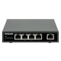 Intellinet 5-poorts Gigabit Ethernet PoE+ netwerk switch, 4x PoE-poorten, IEEE 802.3at/af conform, 62 W PoE-budget, endspan, desktopuitvoering, 3 jaar garantie (561839) thumbnail