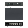 Intellinet 5-poorts Gigabit Ethernet PoE+ netwerk switch, 4x PoE-poorten, IEEE 802.3at/af conform, 62 W PoE-budget, endspan, desktopuitvoering, 3 jaar garantie (561839) thumbnail
