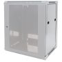 Intellinet 711784 rack 9U Wandrek Grijs (711784) thumbnail