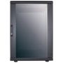 Intellinet 19" netwerkkast vrijstaand, 16U, 600x600 mm (breedte x diepte), zwart, bouwpakket (flatpack), max. 1500 kg, meerpuntsdeurslot, 1 slot per zijpaneel, bruikbare diepte 123–373 mm, IP20, staal (713061) thumbnail