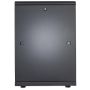 Intellinet 19" netwerkkast vrijstaand, 16U, 600x600 mm (breedte x diepte), zwart, bouwpakket (flatpack), max. 1500 kg, meerpuntsdeurslot, 1 slot per zijpaneel, bruikbare diepte 123–373 mm, IP20, staal (713061) thumbnail