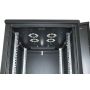 Intellinet 19" netwerkkast vrijstaand, 26U, 600x800 mm (breedte x diepte), zwart, bouwpakket (flatpack), max. 1500 kg, meerpuntsdeurslot, 1 slot per zijpaneel, bruikbare diepte 123–573 mm, IP20, staal (713108) thumbnail