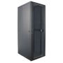 Intellinet 19" netwerkkast vrijstaand, 26U, 600x800 mm (breedte x diepte), zwart, bouwpakket (flatpack), max. 1500 kg, meerpuntsdeurslot, 1 slot per zijpaneel, bruikbare diepte 123–573 mm, IP20, staal (713108) thumbnail