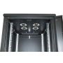 Intellinet 19" netwerkkast vrijstaand, 42U, 600x800 mm (breedte x diepte), zwart, bouwpakket (flatpack), max. 1500 kg, meerpuntsdeurslot, 1 slot per zijpaneel, bruikbare diepte 123–573 mm, IP20, staal (713184) thumbnail