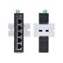 StarTech.com 5-Port Unmanaged Industriële Netwerk Switch, 10/100/1000Mbps Ethernet, DIN Rail/Wandmonteerbaar, Rugged IP30 Gigabit Ethernet Switch, -40°C - 75°C, 9~60V DC, TAA Compliant (I51G-ETHERNET-SWITCH) thumbnail