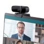 Trust Tanor Full HD Webcam – webcam – Full HD webcam met privacy‑cover – geïntegreerde microfoon – zwart (25548) thumbnail