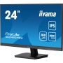 iiyama ProLite XU2493HSU-B7 computer monitor 60,5 cm (23.8") 1920 x 1080 Pixels Full HD LED Zwart (XU2493HSU-B7) thumbnail