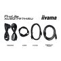 iiyama ProLite XUB2797HSU-B2 computer monitor 68,6 cm (27") 1920 x 1080 Pixels Full HD LED Zwart (XUB2797HSU-B2) thumbnail