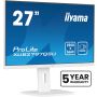 iiyama ProLite XUB2797QSU-W2 computer monitor 68,6 cm (27") 2560 x 1440 Pixels Quad HD LED Wit (XUB2797QSU-W2) thumbnail