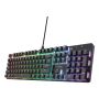 Trust GXT 871 Zora toetsenbord Gamen USB QWERTY Amerikaans Engels Zwart (25510) thumbnail