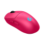 Logitech G PRO 2 Wireless Gaming Mouse Pink (910-007310) thumbnail