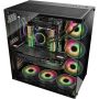 Inter-Tech C-701 Panorama Full Tower Zwart (88881327) thumbnail
