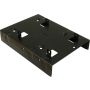 Inter-Tech 88885232 drive bay panel 2x 2,5" Bezelplaat Zwart (88885232) thumbnail