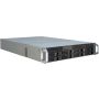 Inter-Tech IPC 2U-2408 Rack Zwart, Roestvrijstaal (88887117) thumbnail