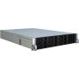 Inter-Tech IPC 2U-2412 Rack Zwart, Zilver (88887118) thumbnail