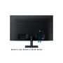 Samsung 27" Smart Monitor M5 M50D UHD (LS27DM500EUXDU) thumbnail