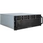Inter-Tech 4U-4408 Rack Zwart, Zilver (88887191) thumbnail