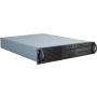 Inter-Tech 2U-2129N Rack Zwart, Zilver (88887194) thumbnail