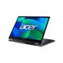 Acer TravelMate Spin 14 TMP414RN-54 Intel Core Ultra 7 155U Hybride (2-in-1) 35,6 cm (14") Touchscreen WUXGA 32 GB DDR5-SDRAM 1 TB SSD Wi-Fi 6E (802.11ax) Windows 11 Pro Blauw (NX.B7XEH.008) thumbnail