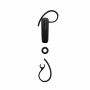 Jabra Talk 5 Headset Draadloos oorhaak, In-ear Oproepen/muziek Bluetooth Zwart (100-92046900-60) thumbnail