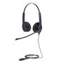 Jabra Biz 1500 Duo QD Headset Bedraad Hoofdband Kantoor/callcenter Bluetooth Zwart (1519-0154) thumbnail
