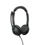 Jabra Evolve2 30, MS Stereo Headset Bedraad Hoofdband Kantoor/callcenter USB Type-A Zwart (23089-999-979) thumbnail