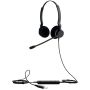 Jabra BIZ 2300 USB Microsoft Lync Duo Headset Bedraad Hoofdband Kantoor/callcenter USB Type-A Zwart (2399-823-109) thumbnail