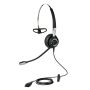 Jabra Biz 2400 II QD Mono NC 3-in-1 Wideband Headset Bedraad Neckband, oorhaak, Hoofdband Kantoor/callcenter Zwart, Zilver (2486-820-209) thumbnail