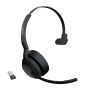 Jabra Evolve2 55 Headset Draadloos Hoofdband Kantoor/callcenter Bluetooth Zwart (25599-889-999) thumbnail