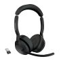 Jabra Evolve2 55 Headset Draadloos Hoofdband Kantoor/callcenter USB Type-C Bluetooth Oplaadhouder (25599-989-999) thumbnail