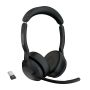 Jabra Evolve2 55 Headset Draadloos Hoofdband Kantoor/callcenter USB Type-C Bluetooth Oplaadhouder (25599-999-999) thumbnail