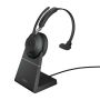 Jabra Evolve2 65, UC Mono Headset Draadloos Hoofdband Kantoor/callcenter USB Type-A Bluetooth Zwart (26599-889-989) thumbnail