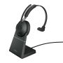 Jabra Evolve2 65 Headset Draadloos Hoofdband Kantoor/callcenter USB Type-A Bluetooth Oplaadhouder (26599-889-989) thumbnail
