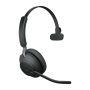 Jabra Evolve2 65, MS Mono Headset Draadloos Hoofdband Kantoor/callcenter USB Type-A Bluetooth Zwart (26599-899-989) thumbnail