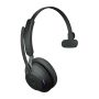 Jabra Evolve2 65, MS Mono Headset Draadloos Hoofdband Kantoor/callcenter USB Type-A Bluetooth Zwart (26599-899-989) thumbnail