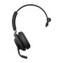 Jabra Evolve2 65, MS Mono Headset Draadloos Hoofdband Kantoor/callcenter USB Type-A Bluetooth Zwart (26599-899-999) thumbnail
