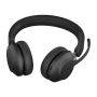Jabra Evolve2 65, UC Stereo Headset Draadloos Hoofdband Kantoor/callcenter USB Type-A Bluetooth Zwart (26599-989-989) thumbnail