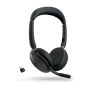 Jabra Evolve2 65 Flex Headset Bedraad en draadloos Hoofdband Kantoor/callcenter Bluetooth Zwart (26699-999-889) thumbnail