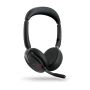 Jabra Evolve2 65 Flex Headset Bedraad en draadloos Hoofdband Kantoor/callcenter Bluetooth Zwart (26699-999-889) thumbnail